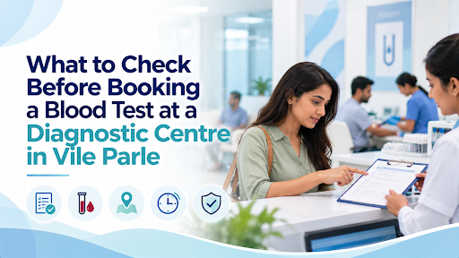 Blood Test at a Diagnostic Centre in Vile Parle